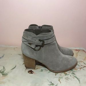 Grey booties